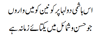 Ek Main Hi Nahi Un Par Qurban Zamana Hai Lyrics Verse #3